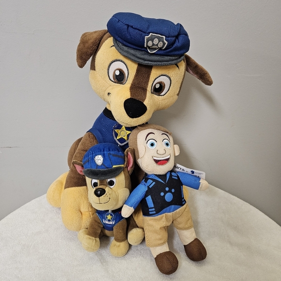 Plush Toy Set with Police Theme - Picture 2 of 14